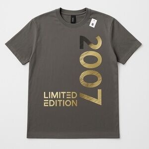 Gray 2007 Limited Edition Graphic T-Shirt